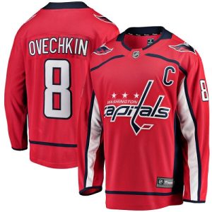 Herren Washington Capitals Eishockey Trikot Alex Ovechkin #8 Breakaway Rot Fanatics Branded Heim